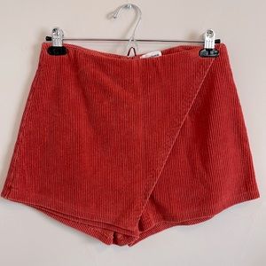 SUPERDOWN | Corduroy Skort | Size: Medium